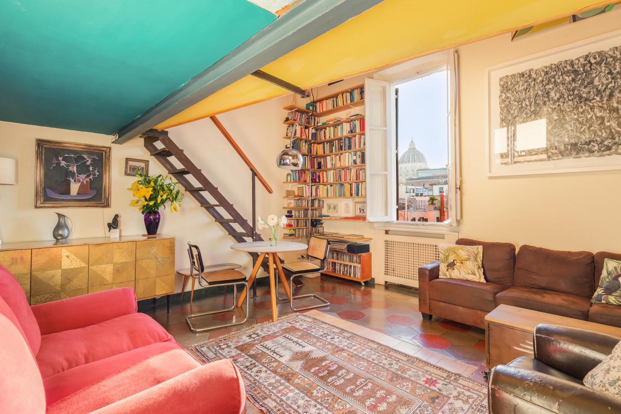 Appartamento Penthouse In Exclusive Borgo Pio District Roma Esterno foto